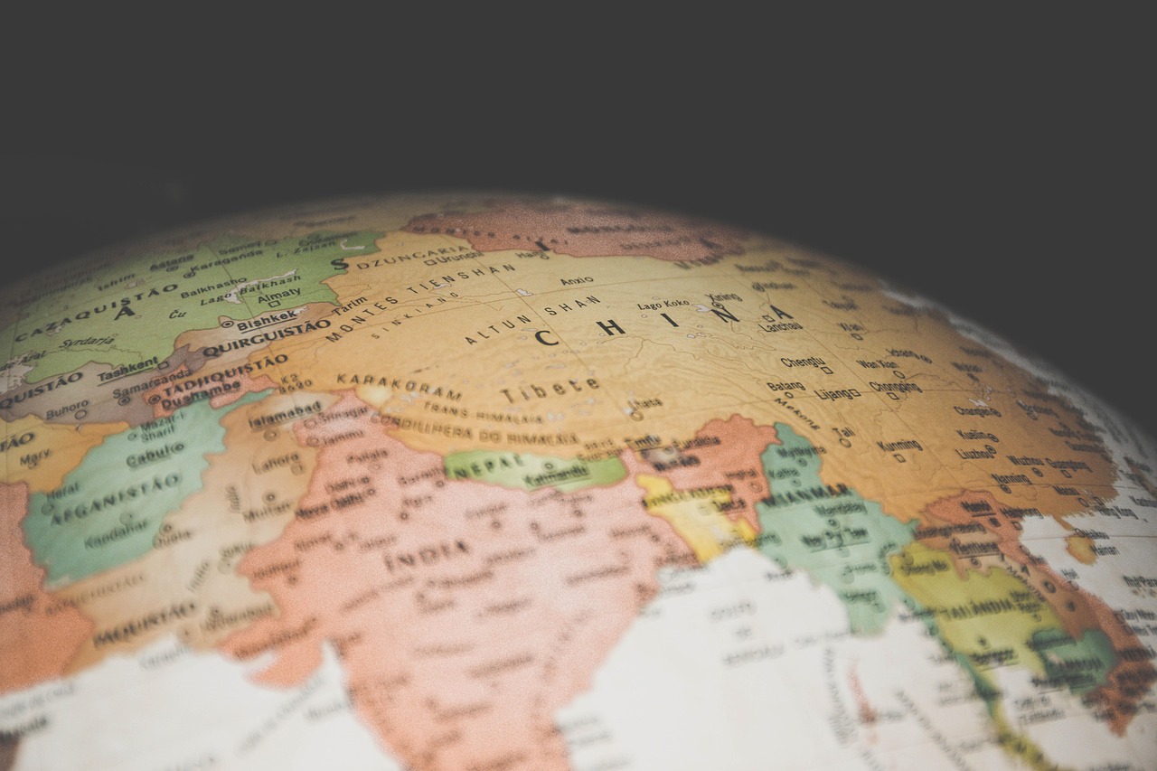 remote workforce global map